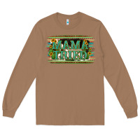 Toasted Coconut Cowhide Serappe Sunflower Mama Tried Long Sleeve Tee - Jasminsmagicworld