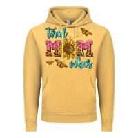 Vintage Mustard tired mom vibes Vintage Hoodie - AdoDesignShop