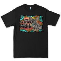 Black life is better with a frenchie Premium Tee - RanaPortraitStore