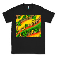 Black st patricks coin and shamrock Classic Tee - AdoDesignShop