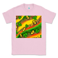 Bubblegum Pink st patricks coin and shamrock Classic Tee - AdoDesignShop