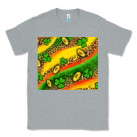 Heather Grey st patricks coin and shamrock Classic Tee - AdoDesignShop