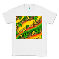White st patricks coin and shamrock Classic Tee - AdoDesignShop