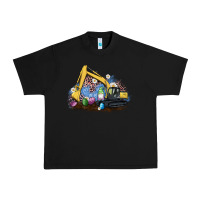 Black easter excavator gnome egg leopard Urban Heavy Tee - Artiststas