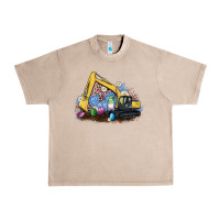 French Oak easter excavator gnome egg leopard Urban Heavy Tee - Artiststas
