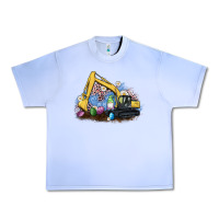 Grape Ice easter excavator gnome egg leopard Urban Heavy Tee - Artiststas