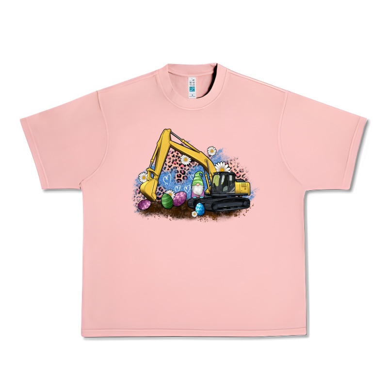 Easter Excavator Gnome Egg Leopard Urban Heavy Tee by Artiststas | Teevron