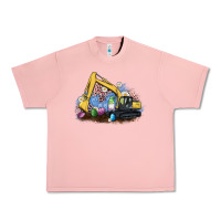 Salmon easter excavator gnome egg leopard Urban Heavy Tee - Artiststas