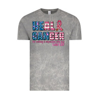 Cloud Rock heal cancer with cancer ribbon Vintage Tee - AdoDesignShop