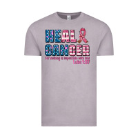 Vintage Zinc heal cancer with cancer ribbon Vintage Tee - AdoDesignShop