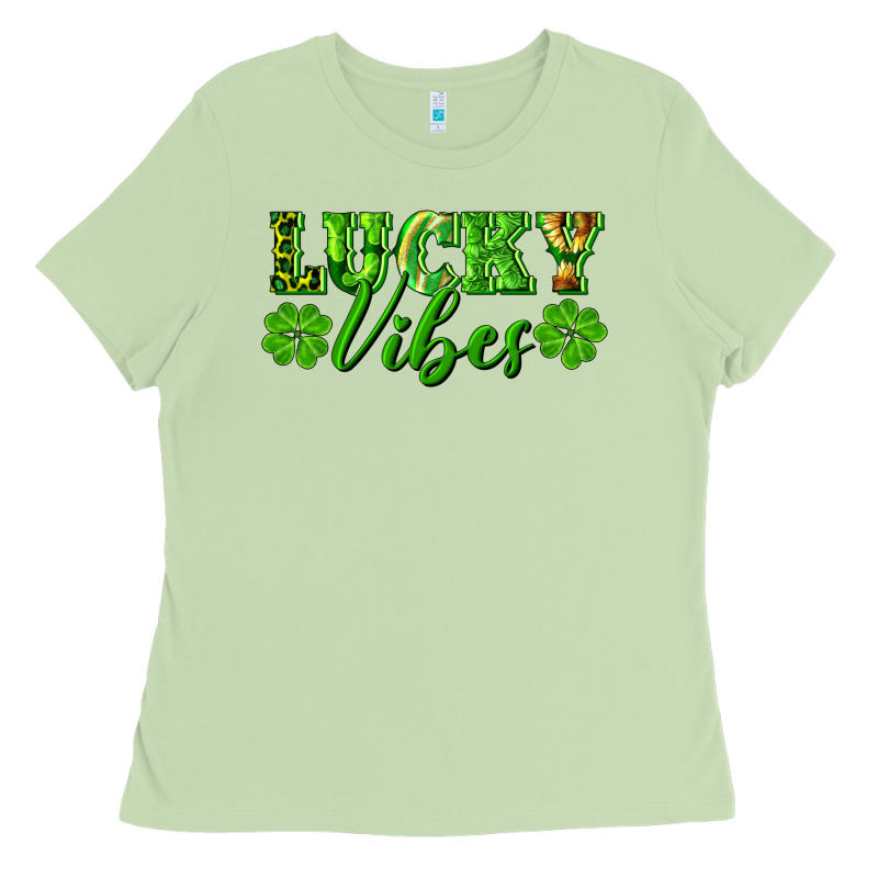 Lucky Vibes Ladies Tee by RanaPortraitStore | Teevron