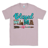 Lilac blessed mama serape cowhide turquoise Classic Tee - Jasminsmagicworld