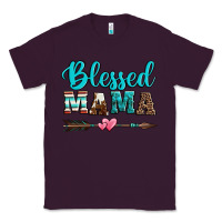 Plum blessed mama serape cowhide turquoise Classic Tee - Jasminsmagicworld