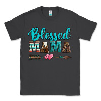 Smoke blessed mama serape cowhide turquoise Classic Tee - Jasminsmagicworld