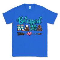 True Royal blessed mama serape cowhide turquoise Classic Tee - Jasminsmagicworld