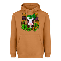 Meerkat lucky horseshoe 4 leaf clover baby calf Heavyweight Hoodie - Jasminsmagicworld