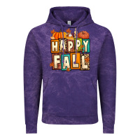 Cloud Purple happy fall Vintage Hoodie - Artiststas