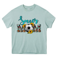 Arona western leopard cowhide sunflowers  glitter mom soccer Heavy Core Tee - Artiststas