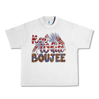 Lunar Rock red white boujee Urban Heavy Tee - Artiststas