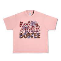 Salmon red white boujee Urban Heavy Tee - Artiststas
