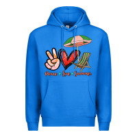 True Royal Peace love summer Premium Hoodie - NancyCooperArtShop