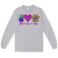 Moon Dust Peace Love Pride Long Sleeve Tee - Jasminsmagicworld