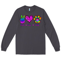 Smoke Peace Love Pride Long Sleeve Tee - Jasminsmagicworld