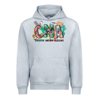 Heather Grey certified nursing assistant Urban Hoodie - CowGirlArtShop