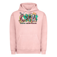 Pigment Salmon certified nursing assistant Urban Hoodie - CowGirlArtShop