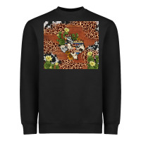 Black texas cactus Heavyweight Sweatshirt - AdoDesignShop