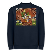 Navy texas cactus Heavyweight Sweatshirt - AdoDesignShop