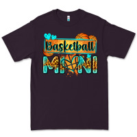 Plum basketball mini with leopard Premium Tee - Zillion Design Studio