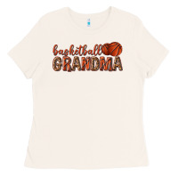 Bone basketball grandma with leopard Ladies Tee - texasbilliewilder