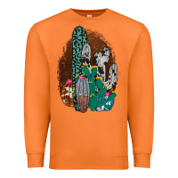 Carrot Western Cowhide Cactus Premium Sweatshirt - Bettercallsaul