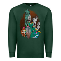 Sports Green Western Cowhide Cactus Premium Sweatshirt - Bettercallsaul