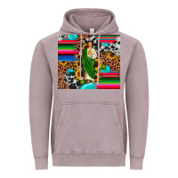 Vintage Zinc san judas leopard cowhide gemstone Vintage Hoodie - JahusDesignShop