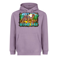Lavender hump day camel and desert Heavyweight Hoodie - BarkalooDesign