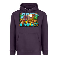 Plum hump day camel and desert Heavyweight Hoodie - BarkalooDesign