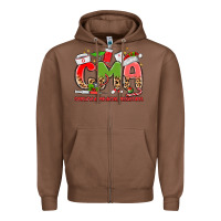 Chestnut cma certified medical assistant Zipper Hoodie - MaliasSmallBusiness