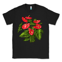 Black anthurium Classic Tee - LillyAllenDesigns