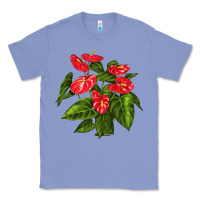 Colony Blue anthurium Classic Tee - LillyAllenDesigns