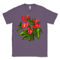 Lavender anthurium Classic Tee - LillyAllenDesigns