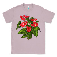 Lilac anthurium Classic Tee - LillyAllenDesigns