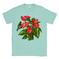 Seafoam anthurium Classic Tee - LillyAllenDesigns