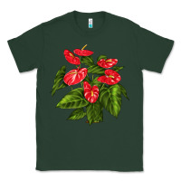 Sports Green anthurium Classic Tee - LillyAllenDesigns