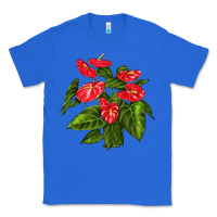 True Royal anthurium Classic Tee - LillyAllenDesigns