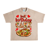 French Oak best birthday cake pizza Urban Heavy Tee - AdoDesignShop