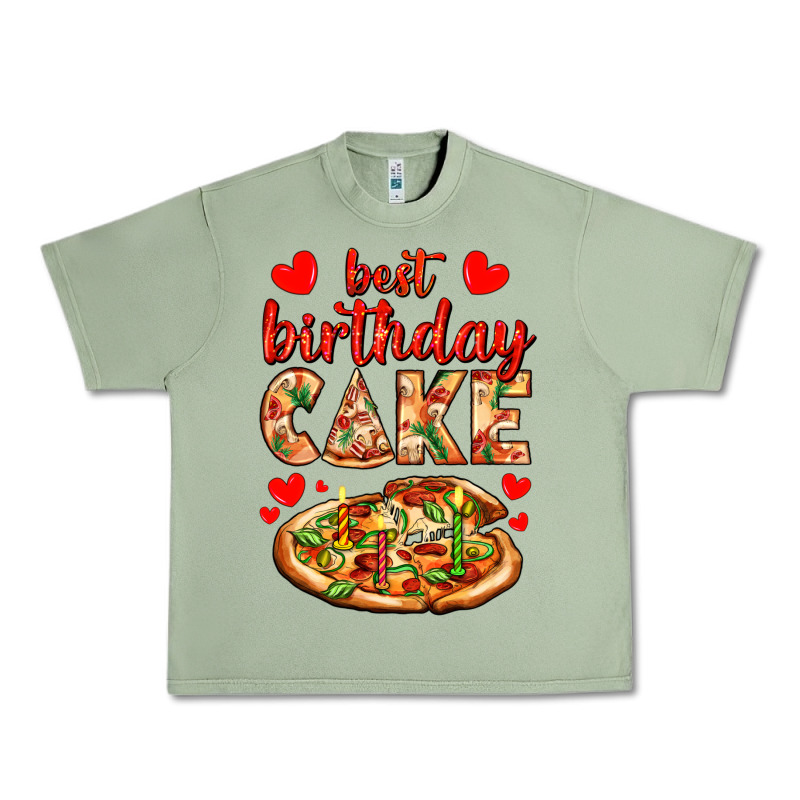 Best Birthday Cake Pizza Urban Heavy Tee by AdoDesignShop | Teevron