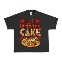 Pigment Black best birthday cake pizza Urban Heavy Tee - AdoDesignShop