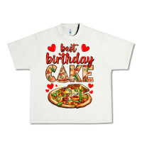 Pistachio best birthday cake pizza Urban Heavy Tee - AdoDesignShop